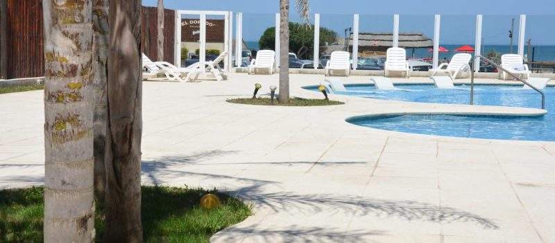 Pileta Patio Hotel Reviens Pinamar Buenos Aires