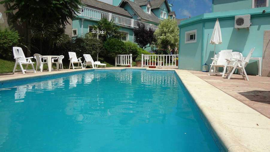 Pileta Reposeras Aguamarina Pinamar Argentina Aparthotel Buenos Aires