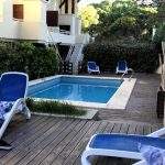Piscina Alquiler Departamento Las Canas Pinamar Duplex 3 Ambientes Buenos Aires
