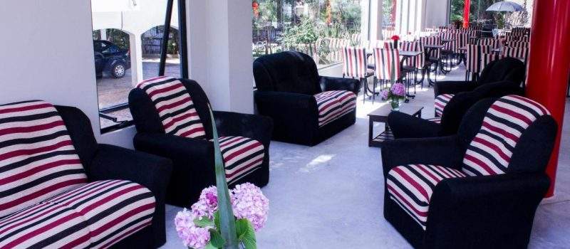 Recepcion Hotel San Remo New Viking Pinamar Buenos Aires