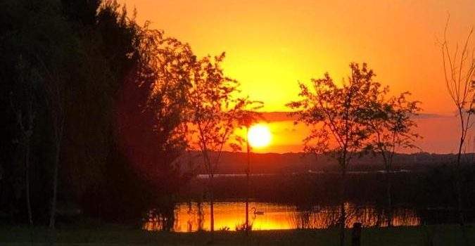 Vista Cabana El Vagon Del Lago Pinamar Buenos Aires